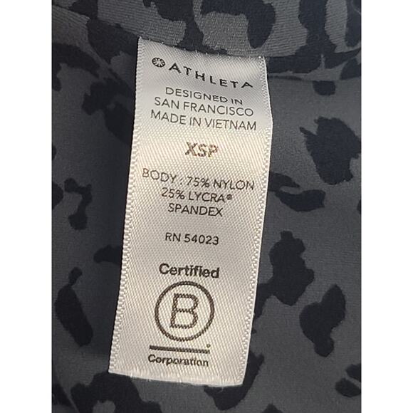 Athleta Leopard Elation Ultra High Rise Tight Petite - Picture 5 of 6